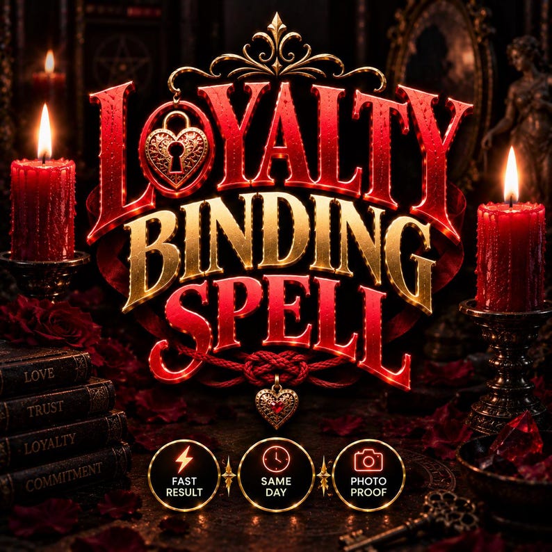 Loyalty Binding Spell — Stop Cheating, Fidelity Ritual, Eyes Only on Me & Love Me Only