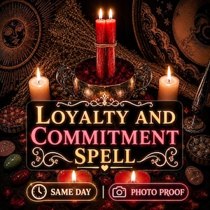 Loyalitäts- und Engagementzauber — AM SELBEN TAG Casting für Vertrauen, Treue, tiefe Verbindung & Beziehungsheilungsritual (Tarot + Energiearbeit)