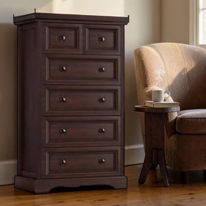 Rustic Tall Dresser - Etsy