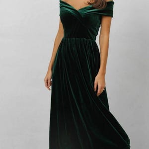 monsoon green velvet dress Belle Velvet Bow Dress Green