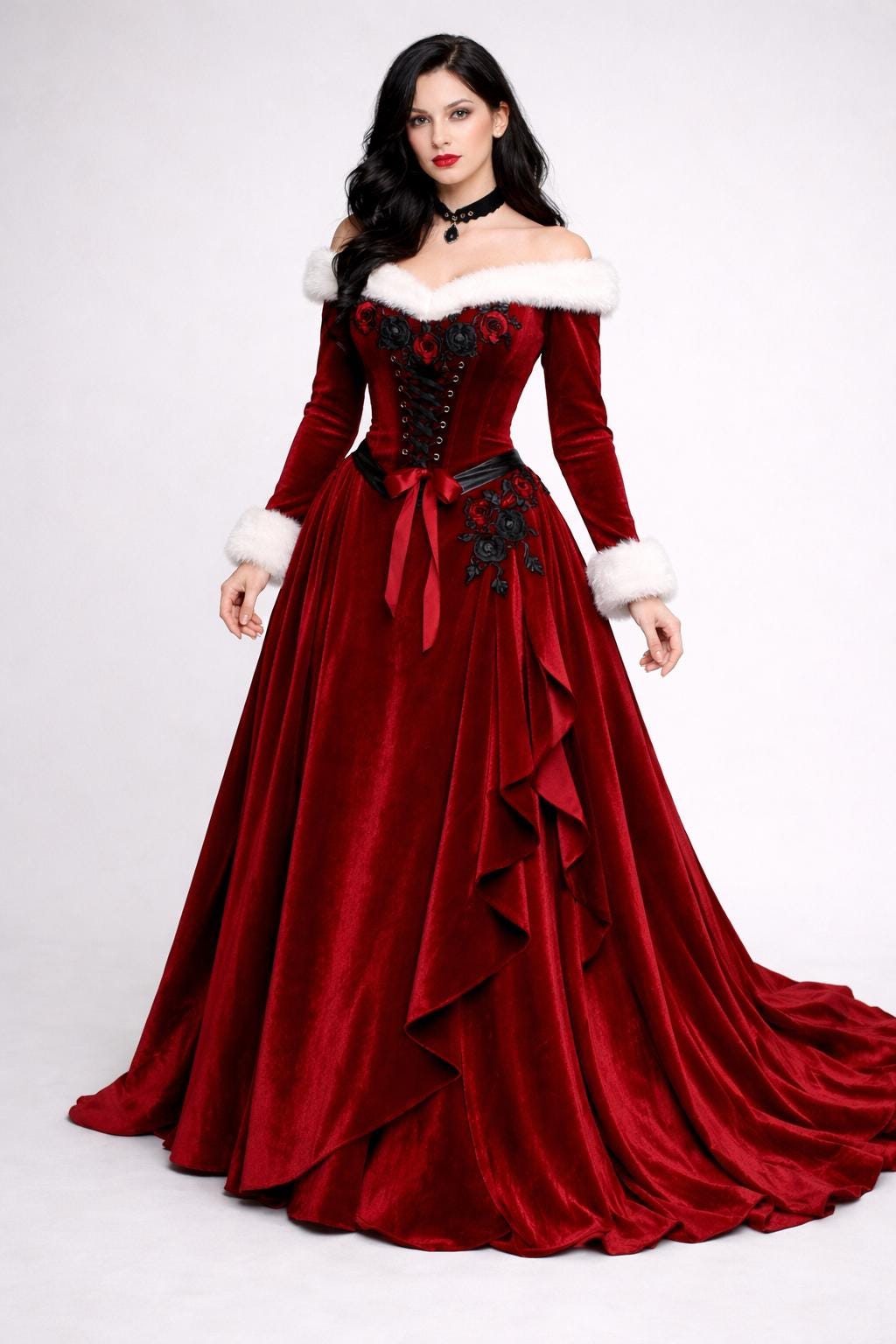 Santa Corset Dress - Etsy