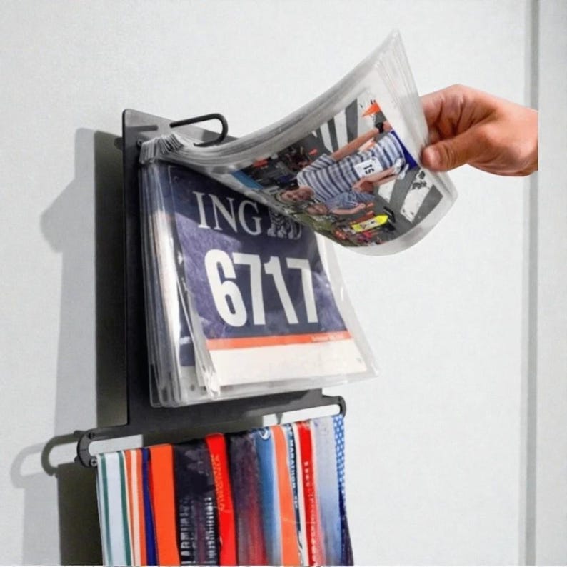 Iron Medal Hanger – Wall Mounted Sports Bib & Award Display - Etsy