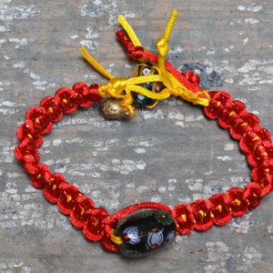 Knotted cord bracelet by Nicole Wong NW229