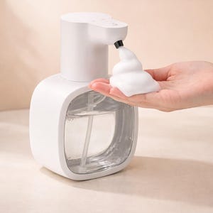 Automatic Foam Soap Dispenser Touchless Wall Mounted USB Rechargeable | Adjustable Foam Levels