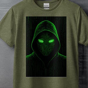 Maglietta da hacker, maglietta da programmatore cyberpunk, design di circuito stampato in stile Matrix fantascientifico per videogiochi, regalo per appassionati di tecnologia