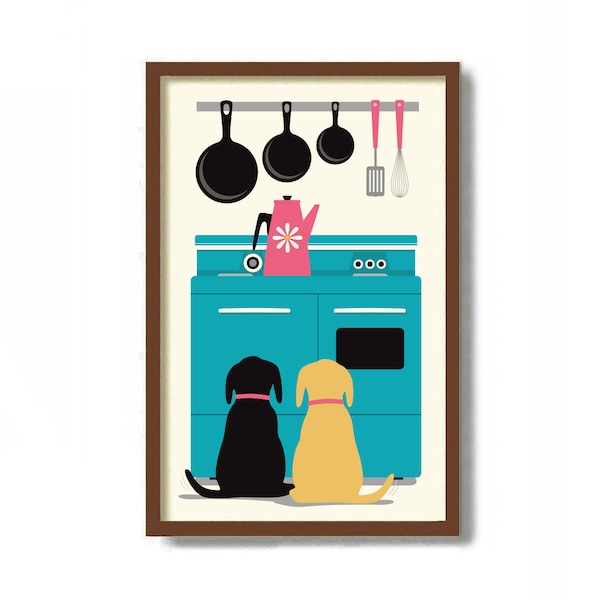 Modern Kitchen Art Etsy