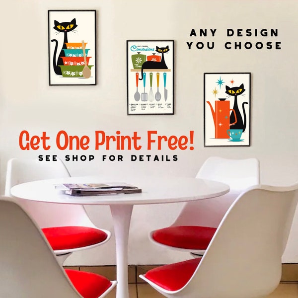 Set of Three Wall Art Etsy