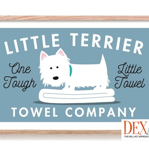 Westie Art Print for Laundry Room Decor, Laundry Sign, West Highland Terrier Art, Washing Machine, Laundry Soap, White Dog, Laundry Hamper