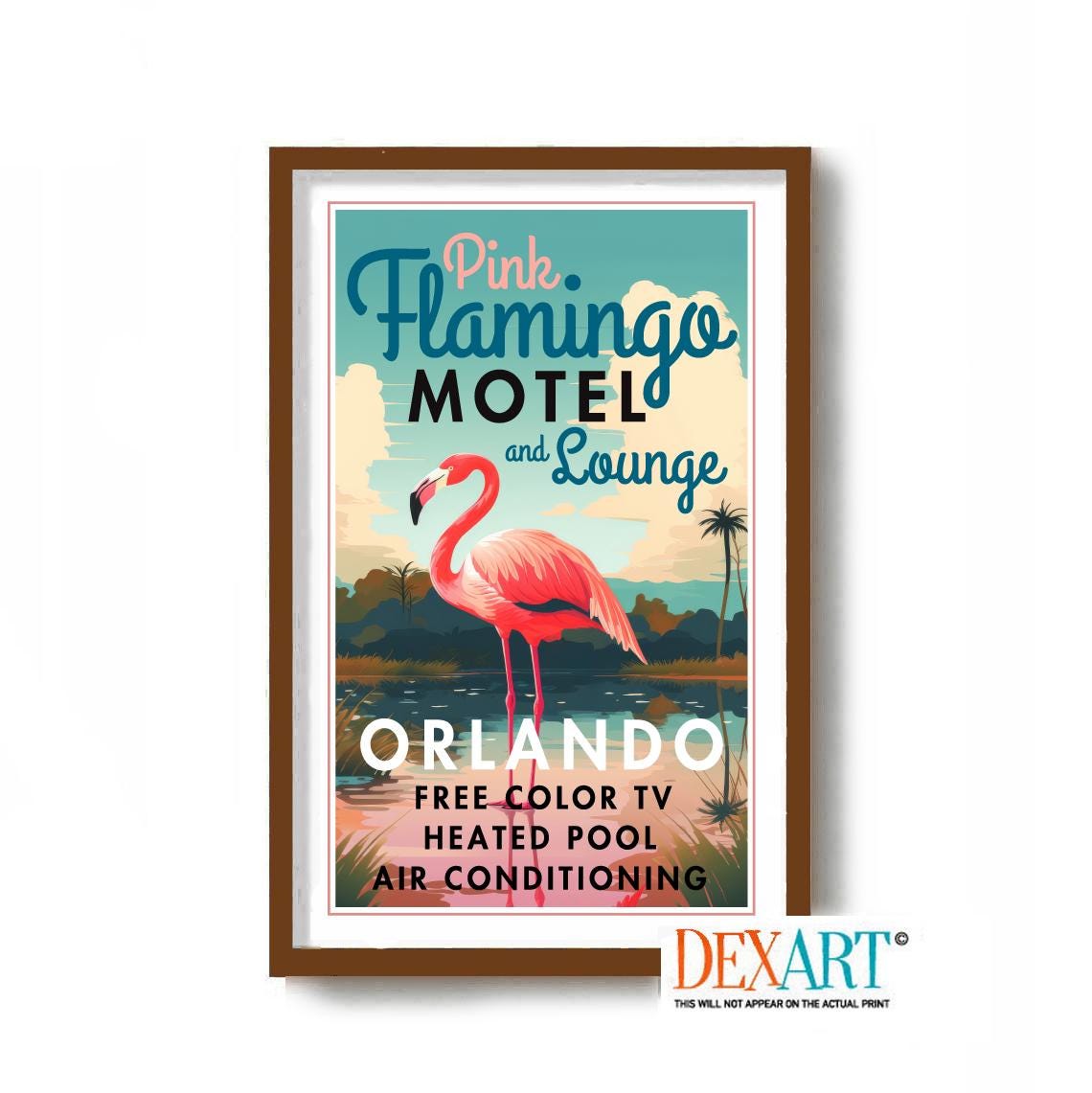 Flamingo Hotel Vintage Sign - Etsy