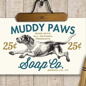Laundry Room Decor Wall Art, Laundry Room Sign, Laundry Sign, Dog Lover Gift, Farmhouse Decor, Laundry Basket, Laundry Hamper