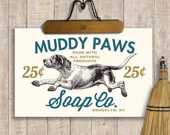 Laundry Room Decor Wall Art, Laundry Room Sign, Laundry Sign, Dog Lover Gift, Farmhouse Decor, Laundry Basket, Laundry Hamper