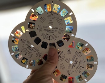 Set (3) View-Master “Masters Of The Universe” Vintage Stereo-View Reels *RARE SET*