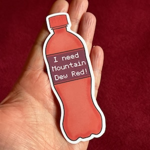 Code Red - Be More Chill Sticker