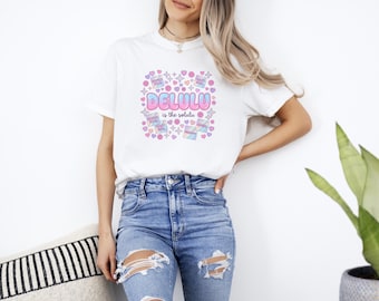 Delulu is the Solulu Shirt, Y2K Gen Z Meme Tee, Comfort Colors Cotton
