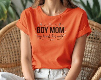 Boy Mom Shirt, My Heart Has Sold, Unisex Fit T-Shirt, Gift For Mom