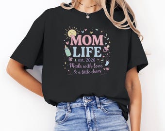 Mom Life Shirt, Mothers Day Gift, Trendy Mama Tee, Unisex Fit, Casual Wear