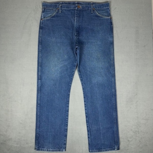 Vintage Wrangler 13MWZ Cowboy Cut Original Fit Jeans Blue Denim Men's 40x32 image 1