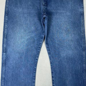 Vintage Wrangler 13MWZ Cowboy Cut Original Fit Jeans Blue Denim Men's 40x32 image 6