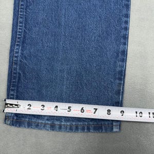 Vintage Wrangler 13MWZ Cowboy Cut Original Fit Jeans Blue Denim Men's 40x32 image 11