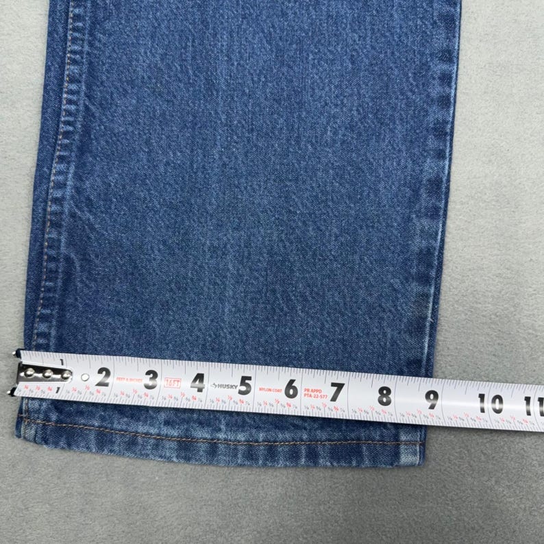 Vintage Wrangler 13MWZ Cowboy Cut Original Fit Jeans Blue Denim Men's 40x32 image 11
