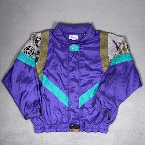 Purple Nylon Jacket - Etsy