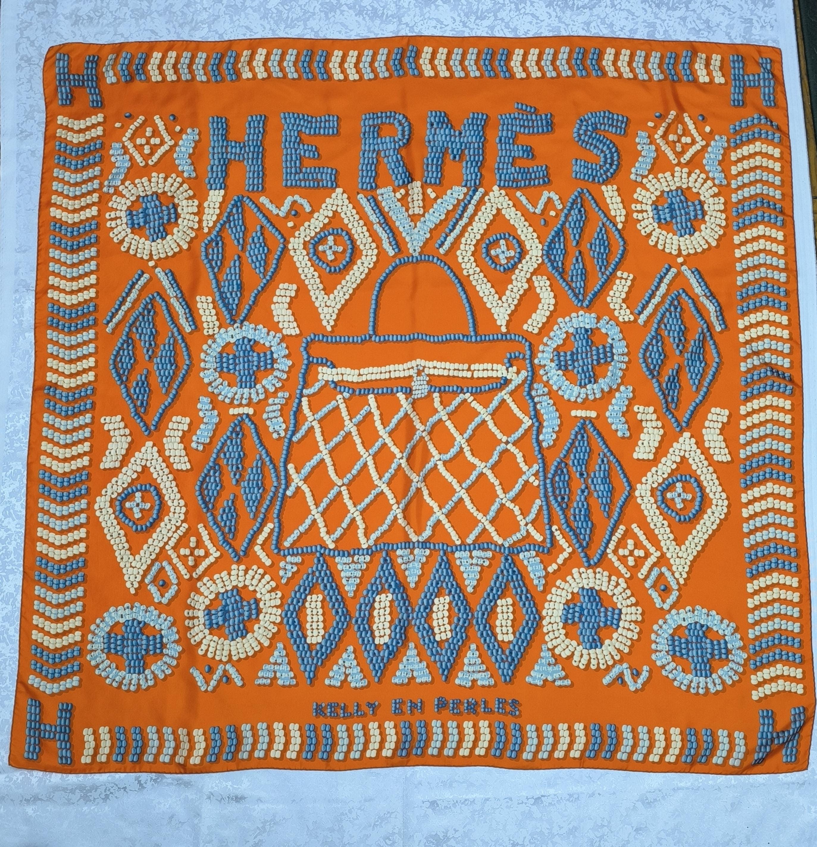 Hermes scarf orange - Etsy 日本