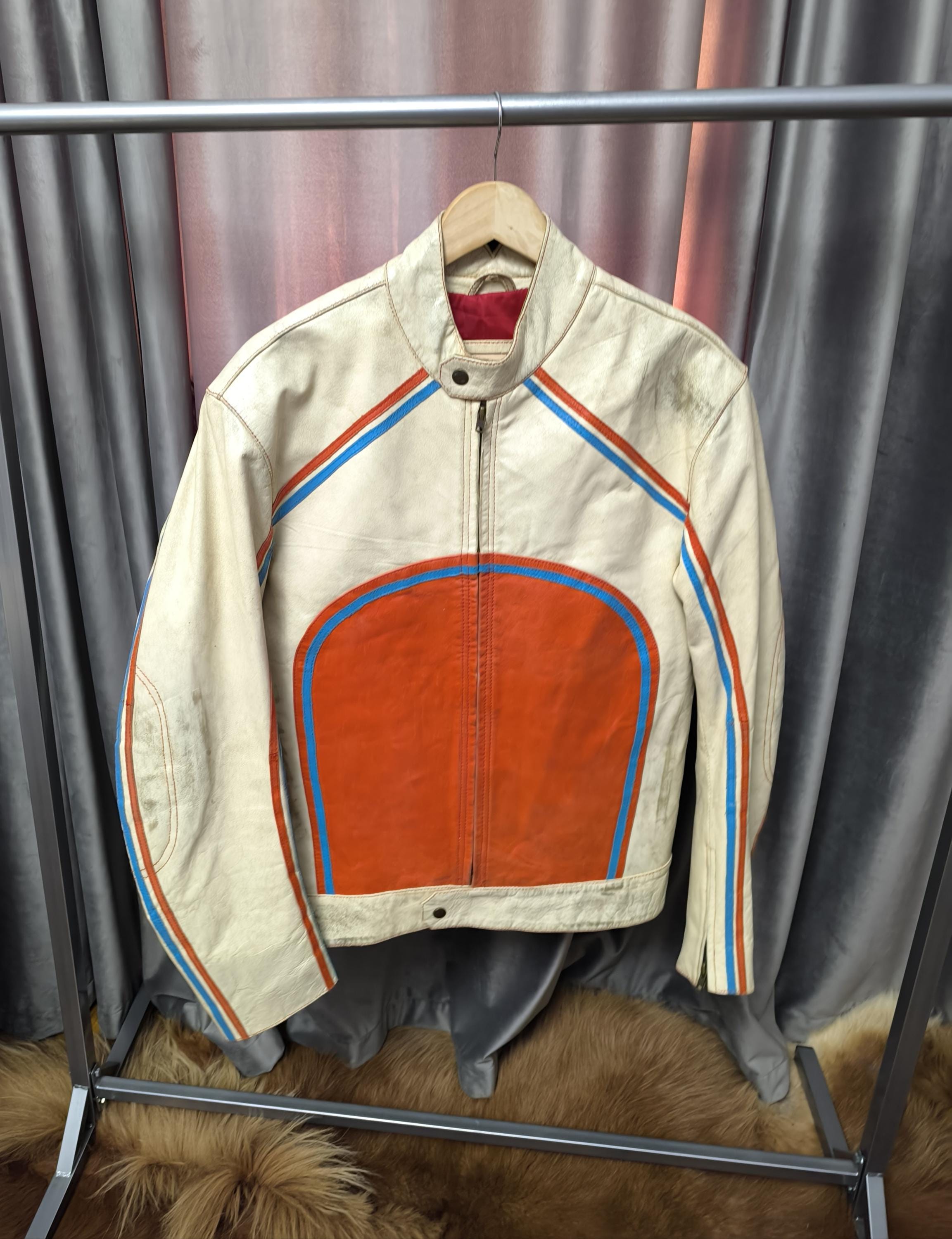 Vintage Triumph Leather Jacket - Etsy