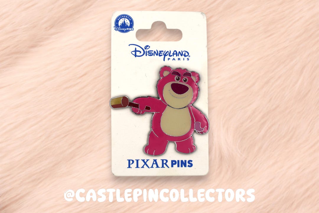 Lotso Huggin' Bear Disney Pin With Gavel - Disneyland Paris