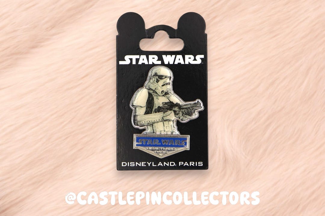 Disney Star Wars Stormtrooper Pin - Disneyland Paris Authentic DLP ...