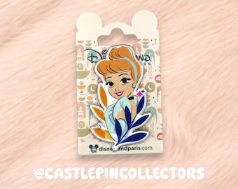 Disney Cinderella Pin Disneyland Paris Exclusive, Princess Enamel Pin, Limited Edition Disney Pins, DLP Fantasy Pin, Gift for Disney Fans
