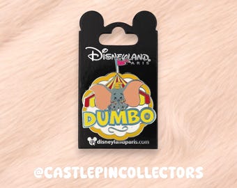 Disney Pin, Disneyland Paris, Dumbo Elephant, Circus, Pin Trading