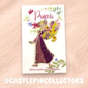 Disney Pin, Disneyland Paris, Tangled, Rapunzel LE500 Trading Pin