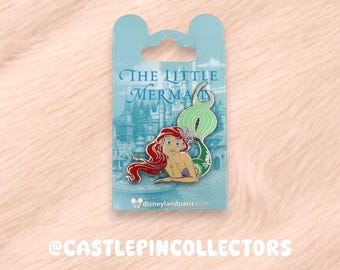 Disneyland Paris Ariel Mermaid Enamel, The Little Mermaid Trading Pin