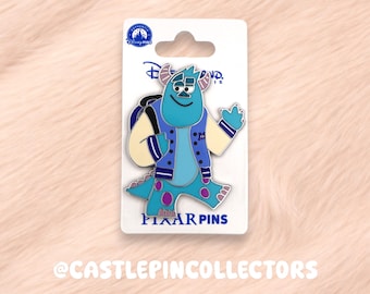 Pin de esmalte de Sulley – Chaqueta universitaria de Monsters University, exclusiva de Disneyland París