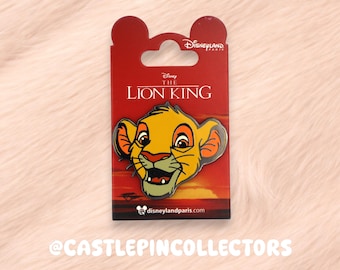Simba Enamel Pin - The Lion King, Disneyland Paris Collectible