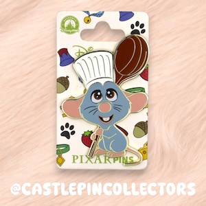 Remy Ratatouille Disney Pin, Disneyland Paris Pixar Enamel Pin