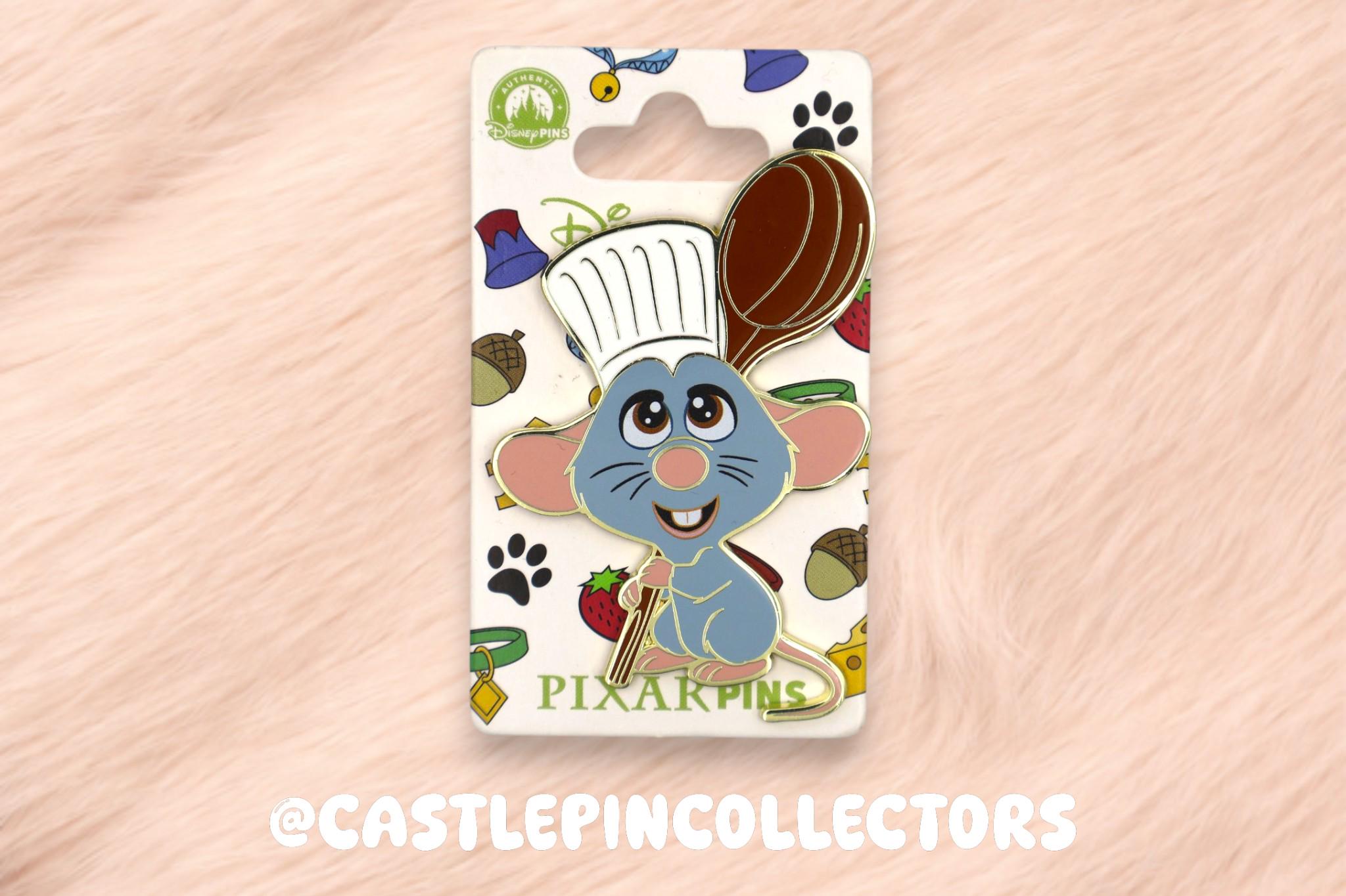 Remy Ratatouille Disney Pin, Disneyland Paris Pixar Enamel Pin