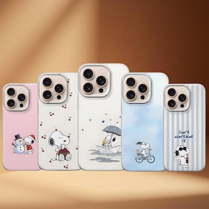 Snoopy Phone Case | iPhone, Samsung, Google Pixel Protection