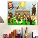 Monty Python Holy Grail Retro Art, 8 Bit Pixel Art, Perler Beads on ...