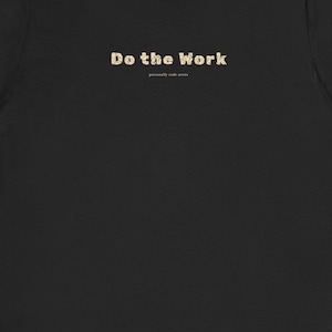 Camiseta "Trabaja", camiseta gráfica "Ética laboral", vintage, Personal Code Apparel