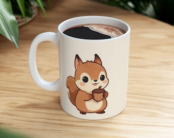 Customizable Text Mug - Personalized Ceramic Mug 11oz 15oz, Custom Name Coffee Cup Gift