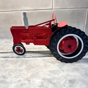 Pop up red tractor card/ handmade card/ father's day card/ birthday card/ retirement card/ gift for him