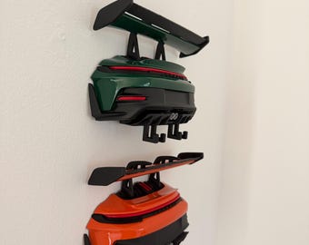 Porsche Inspired Key Holder Garage Wall Decor Car Lover Gift Automotive Key Rack