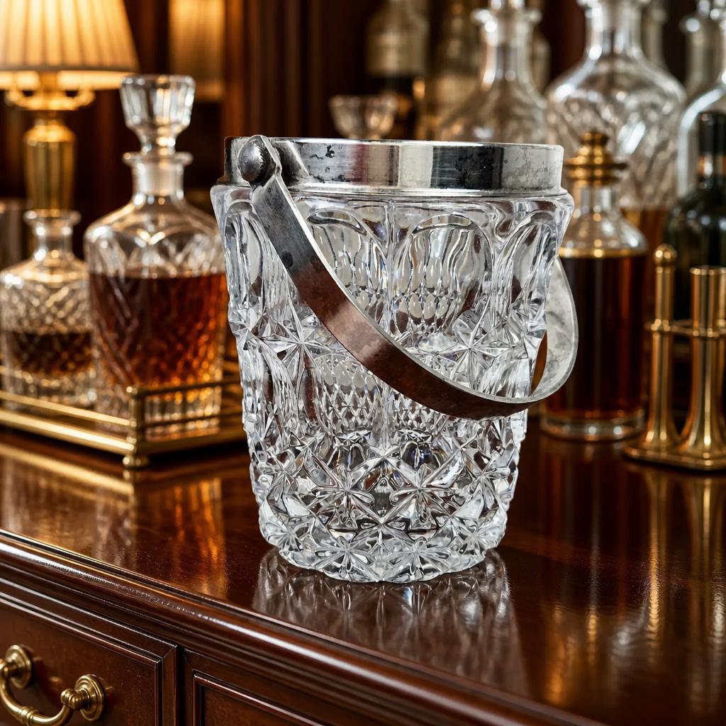 Vintage Silverplate Ice Bucket - Etsy