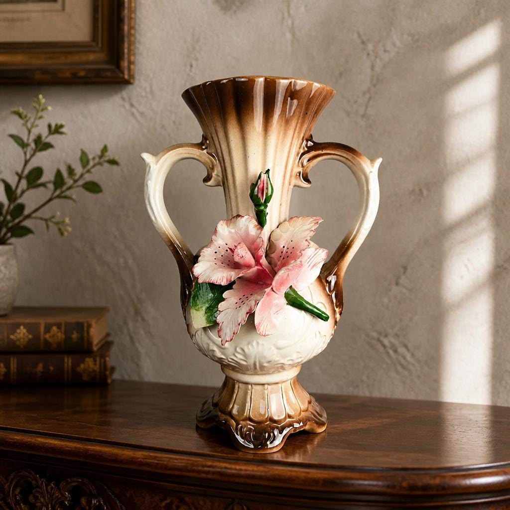 Capodimonte Vases - Etsy