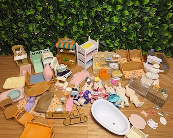 Calico Critters Figures, Furniture and Misc Items - Sylvanian Families