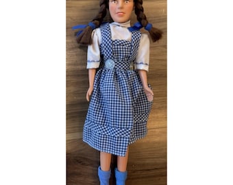 Muñeca Dorothy del Mago de Oz, 1988, Multi Toys Corp, con zapatos rojos, figura de película de 25 cm.