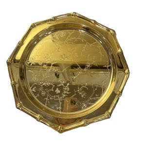 SCANDIA GULD 24金メッキ仕上げ 菓子器 トレイ Scandia Gold Tray - Etsy