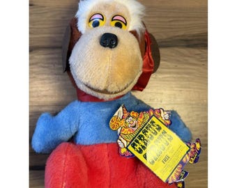 Vintage Circus Circus Monkey Plush Toy Las Vegas Casino Promo Korea 12in