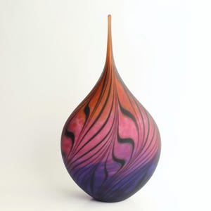 Hand Blown Glass Art Sculpture